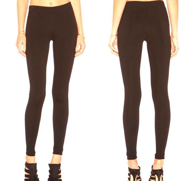 Vince Pants - Vince Legging Rear Seam Brown Size Large